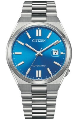 Citizen x Pantone Glowing Blue Automatic Stainless Steel Men's
