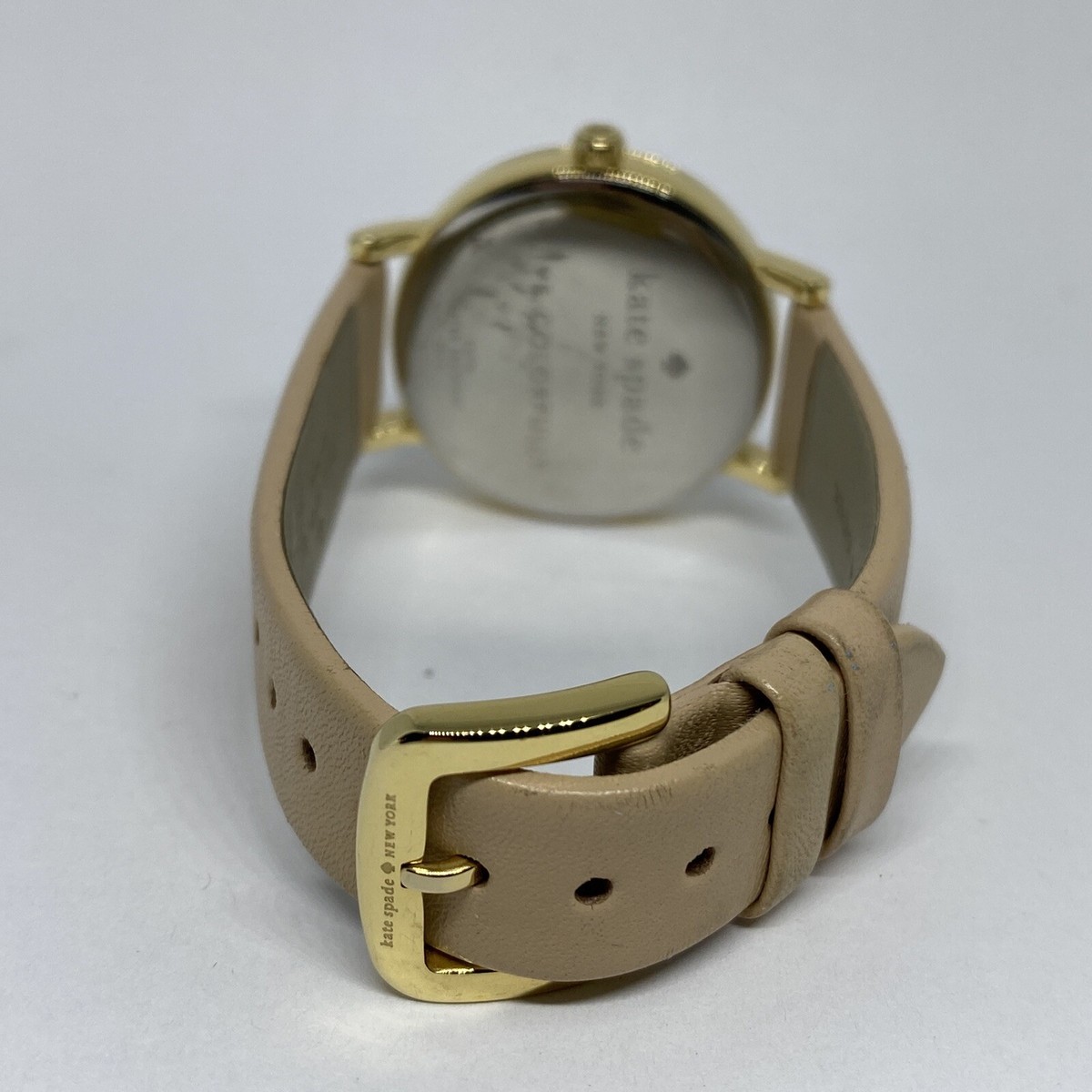 Kate Spade New York 0073 Women\'s Beige Leather Analog Dial Quartz Watch MP33 Kate Spade New York 0073 Women main image 2