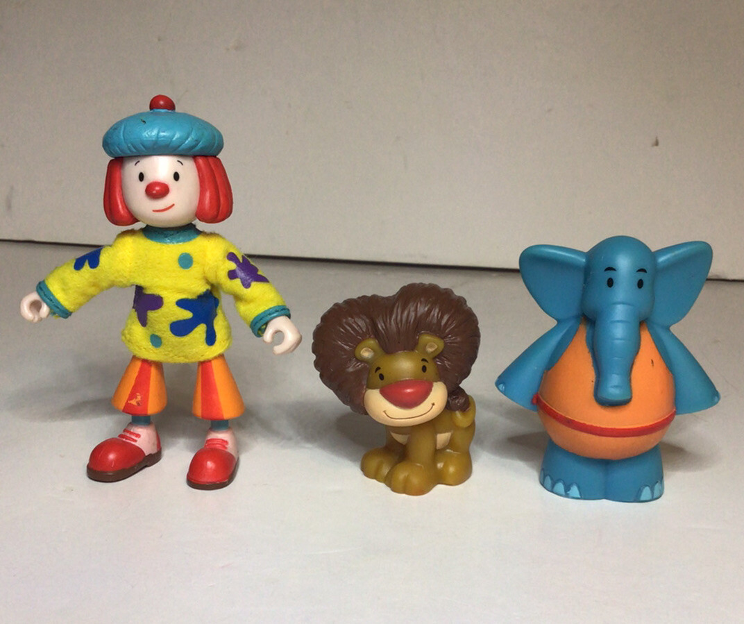 Disney JoJos Circus Figures JoJo Tickle Goliath The Lion Dinky