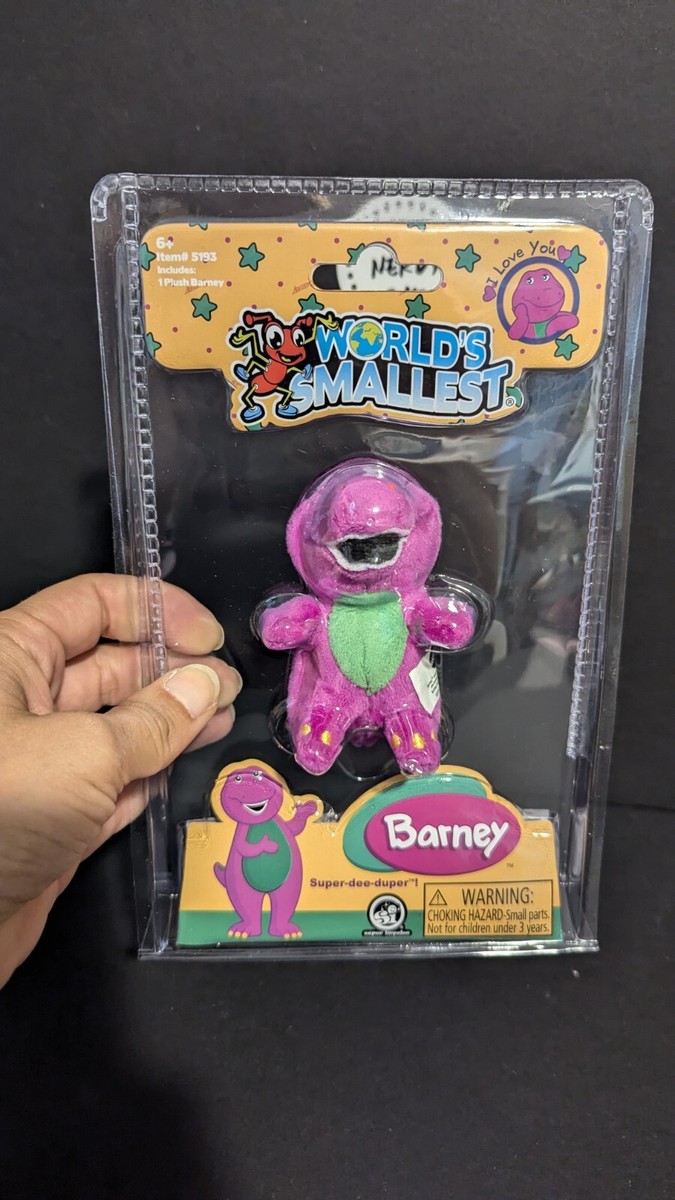 World's Smallest - BARNEY THE DINOSAUR | eBay