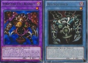 Yugioh Relinquished Complete Deck Thousand Eyes Restrict 41 Cards Nm 689054856421 Ebay