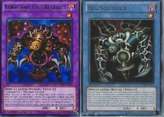 Yu-Gi-Oh! Card: Thousand-Eyes Restrict LED2-EN005 - Near Mint/Mint Condition
