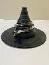 1 CASE 10 COUNT 1" to 6" Universal Rubber pipe Boot