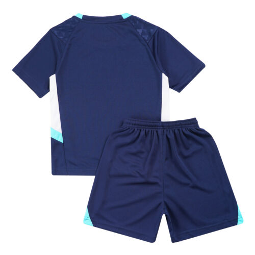 Boys Clothes Set Training Uniform Sport Outfits Elastic Waistband Shorts Suit - Picture 7 of 49