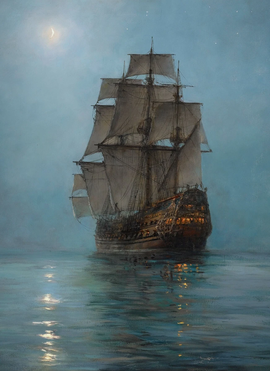 帆船の海洋画 DAWSON montague dawson products for sale | eBay