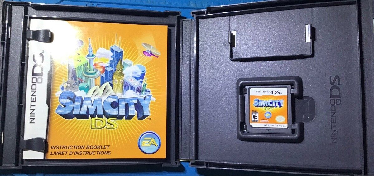 Sim City DS (Nintendo DS, 2007) - Complete In Box -Authentic