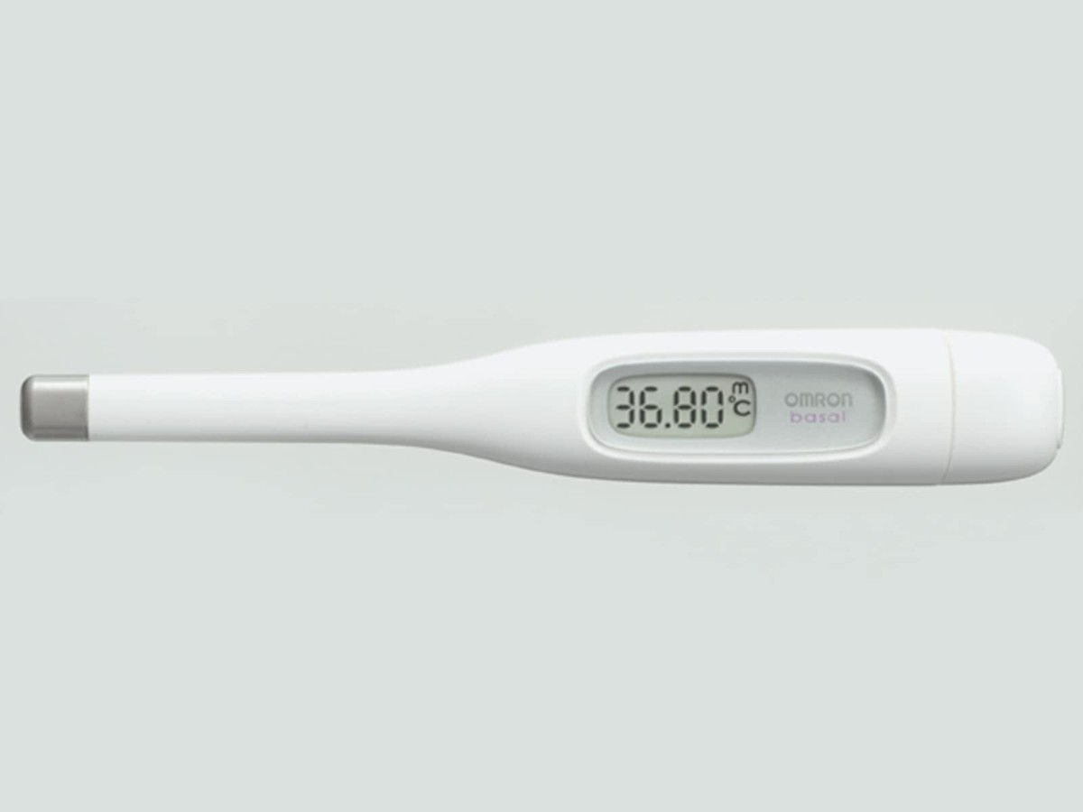 Omron Women basal thermometer Kenon-kun White L130mm MC-172L