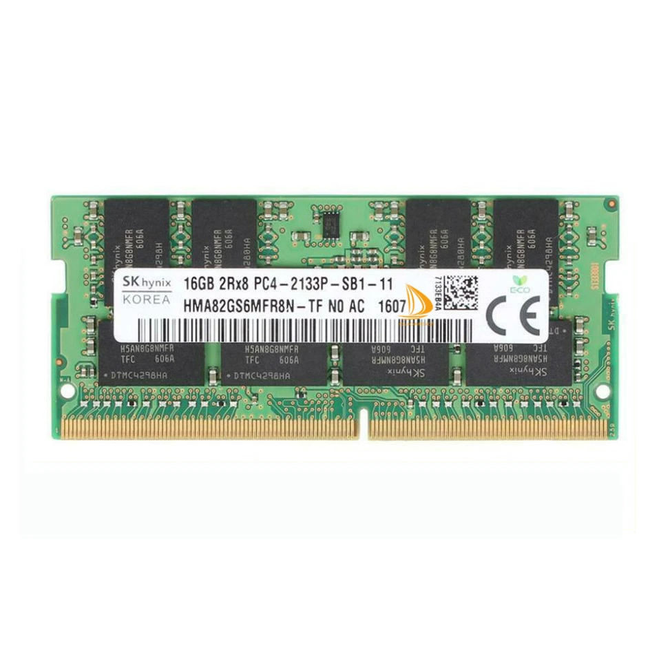 Intel SK Hynix 16GB 2RX8 DDR4 PC4-2133P PC4-17000S CL15 SODIMM Laptop Memory RAM