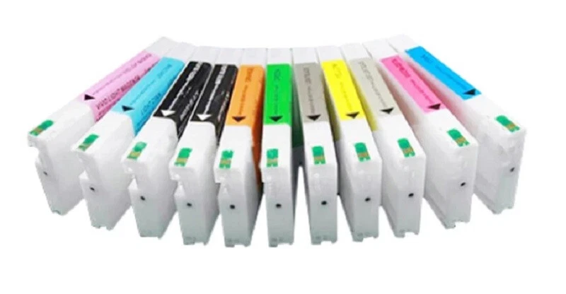 11 x Tinte Cartridges für Epson Stylus Pro 4900 XXL je 200ml PIGMENT INK