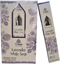 Triskel Premium Incense Resin Sticks Hand Rolled and Hand Crafted Box 12 packs