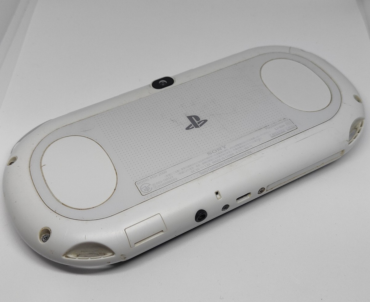 PS Vita PCH-2000 Sony PlayStation Glacier White Console Only