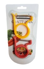 Set 2 Légumes Éplucheur Colorés Râpe Épluche Fruit Pommes de Terre Carottes Dfh