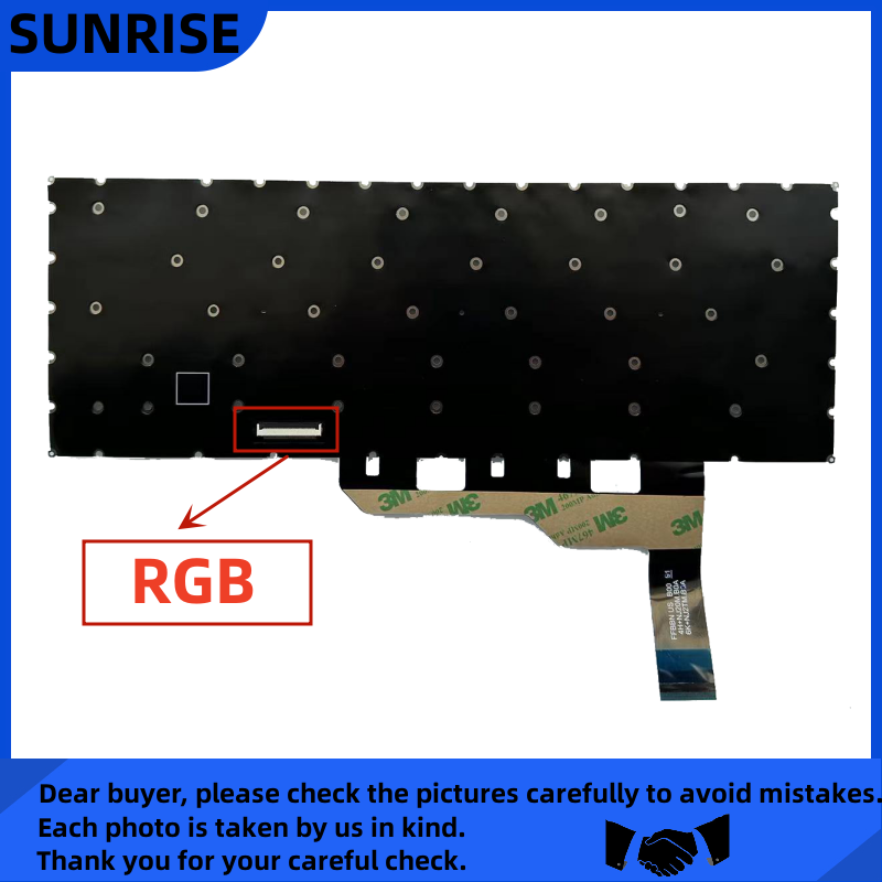 New for MSI GE66 Raider MS-1541 GS66 Stealth MS-16V1 Keyboard Per-Key RGB color New for MSI GE66 Raider MS-1541 GS66 Stealth MS-16V1 Keyboard Per-Key RGB color