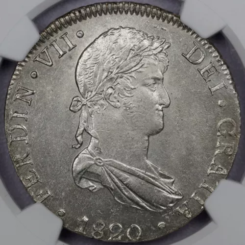 1820 Lima JP Peru 8 Reales - NGC MS 61