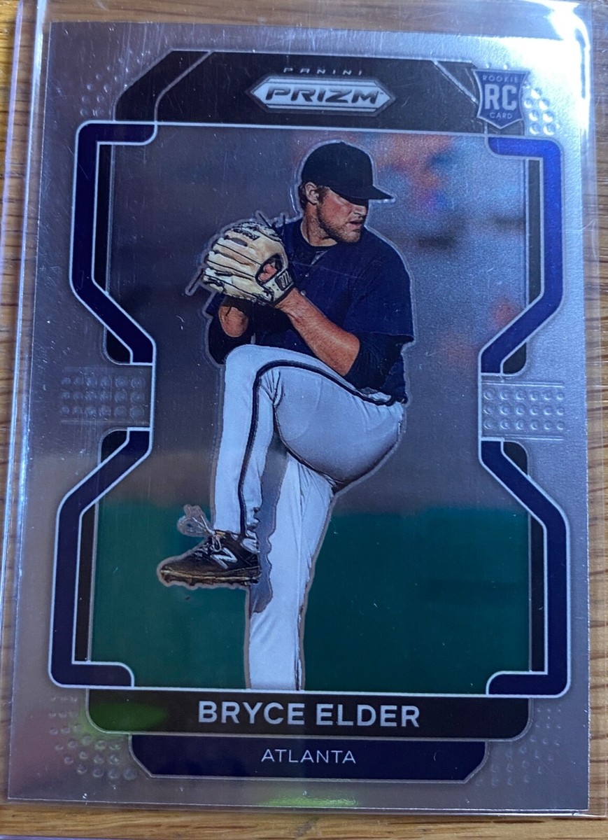 Bryce Elder Rookie Card 2022 Panini Prizm Baseball Atlanta Bryce Elder Rookie Card 2022 Panini Prizm Baseball Atlanta