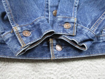 Vintage Levis Jacket Adult Small 36 Blue Denim 70506 0216 Type 3