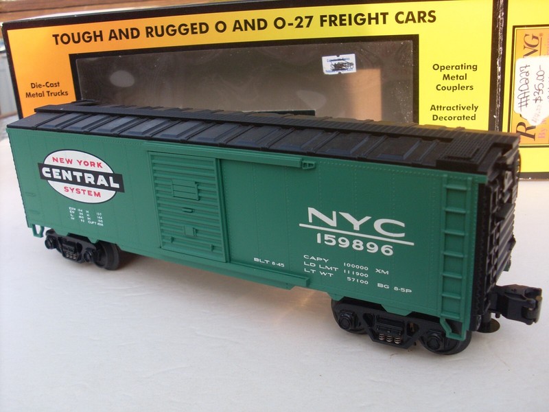 MTH Rail King Boxcar NIB New York Central Item-30-4102A