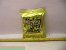 QTY 1 PACK OF 3: Ernie Ball Regular Slinky Nickel Wound Electric Guitar Strings