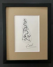 Joan Miro | Vintage 1958 Signed | Framed at 8x10 Offset Lithograph | Buy Now!!