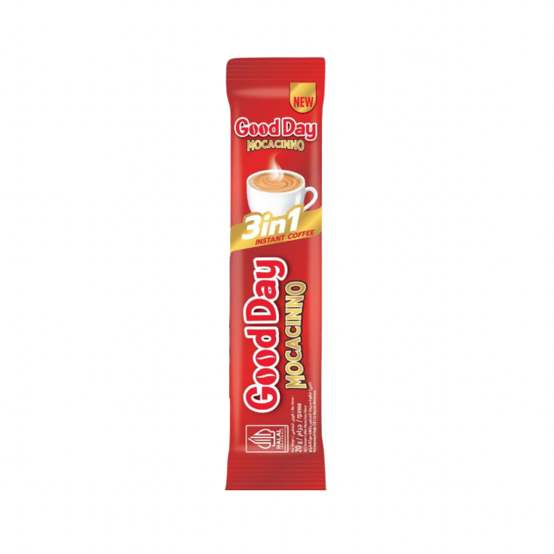 Mocacinno Instant Coffee 3 in 1 Good Day (35 Sachet X 20 Gram