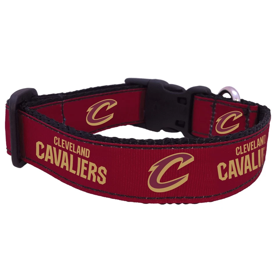 ALL STAR DOGS CLEVELAND CAVALIERS NBA Premium dog pet collar (all sizes) NEW