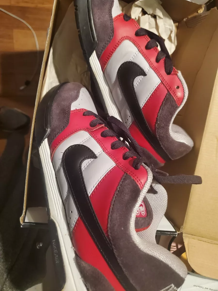 Nike Dunk Air Mogan 6.0 SB size 8 RARE PLUM CRIMSON COLORWAY