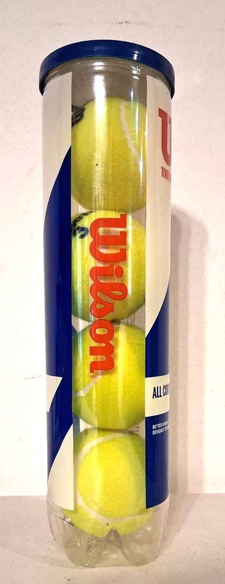 Wilson Tour Competition Tennis Balls 4 Ball Can for sale online | eBay