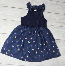 Baby Gap Blue Summer Fun Girls Dress Size 3T