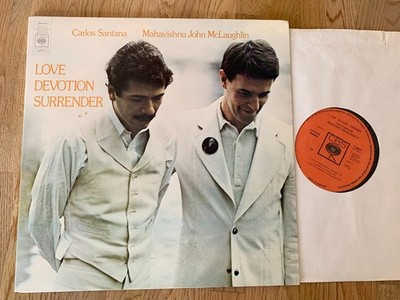 CARLOS SANTANA/MAHAVISHNU JOHN MCLAUGHLIN - Love Devotion Surrender (UK LP 1973)