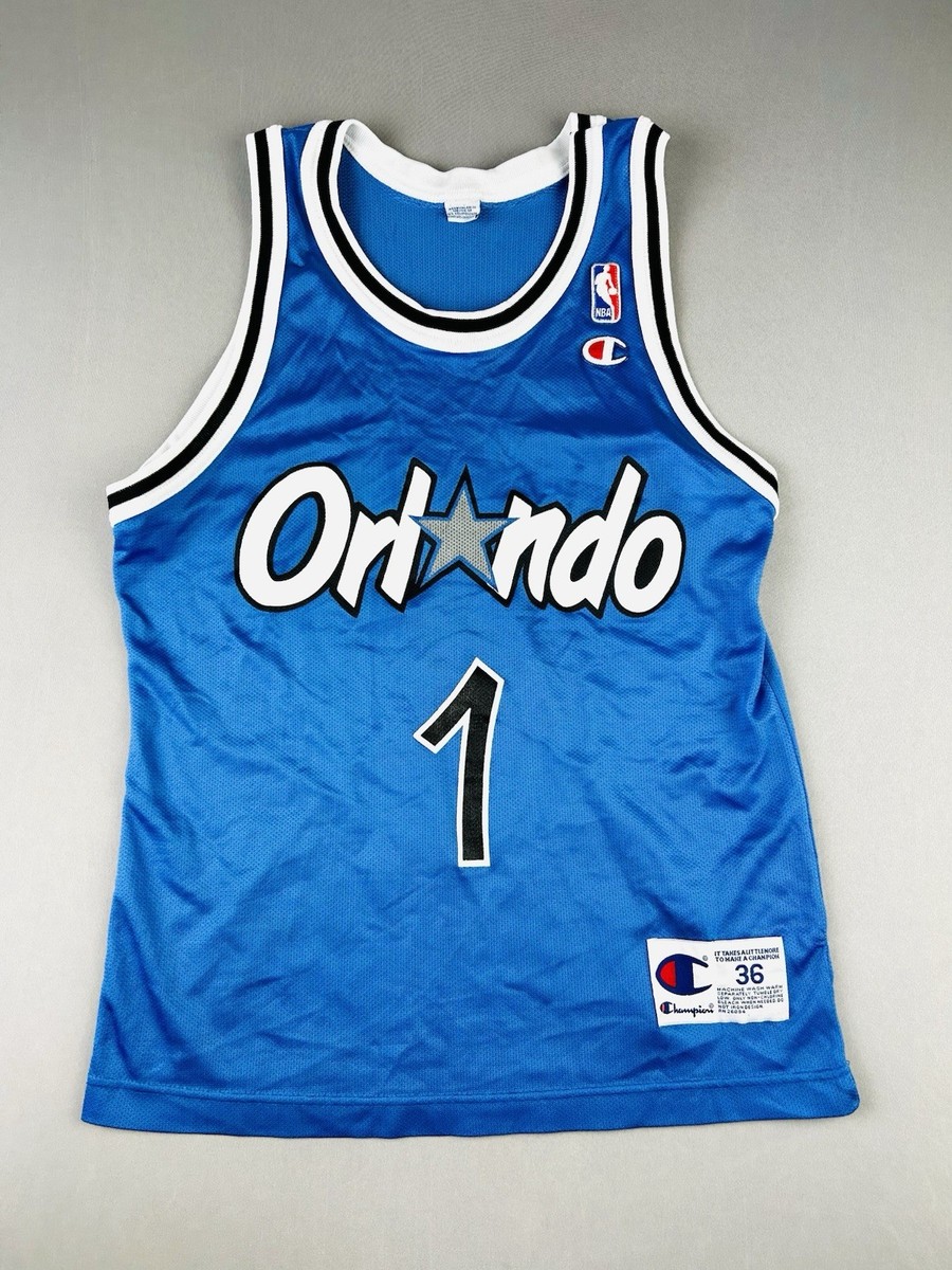 Orlando Magic Men's 36 Vintage Champion Hardaway 1 Basketball