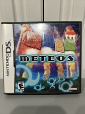 Meteos (Nintendo DS, 2005) Complete. Game/Case/Instruction Manual CIB
