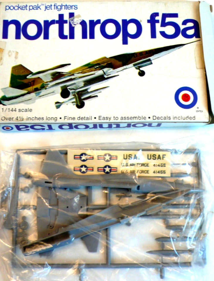 KIT  ENTEX   1/144è    JAPAN    NORTHROP  F5a    COMPLET  16x10cm - Photo 2/4