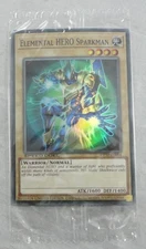 Yu-Gi-Oh! Elemental HERO Sparkman Promo Card OPTP-EN004 Super Rare