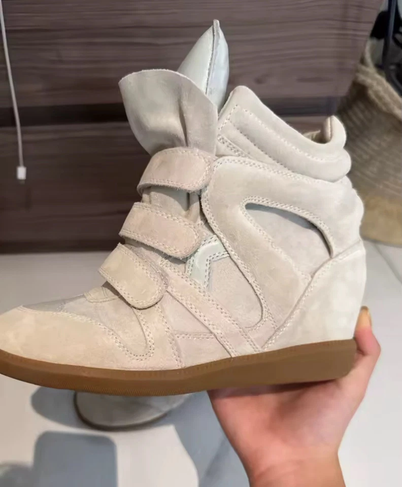 Isabel Marant Inspired High Quality Wedge Sneakers - Image 3 of 4