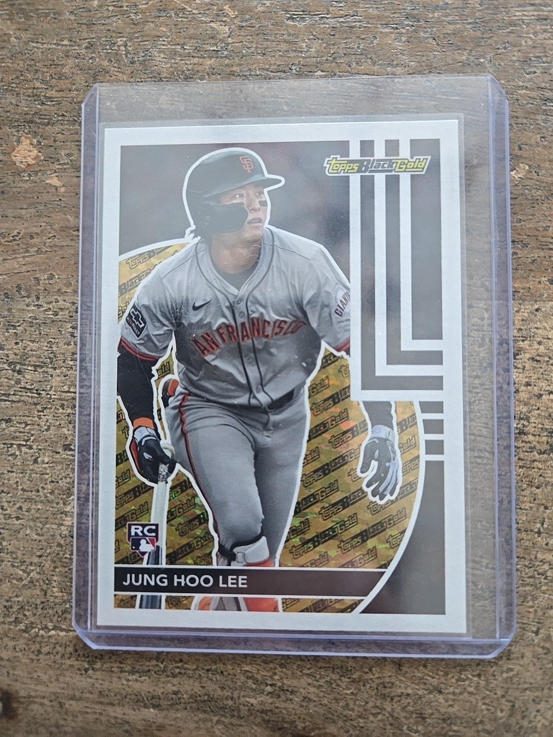 2024 Topps Update Series - Topps Black Gold Jung-Hoo Lee #BG-19 (RC)