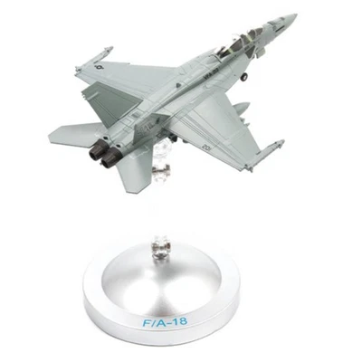 Avion de Chasse Miniature Moulé sous Pression Maquette d’avion avec Support - Photo 1/4