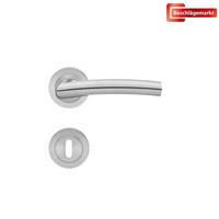 Karcher TüRdrüCker-Rosetten-Garnitur ER56 Madrid Edelstahl Matt Bb TüRgriff