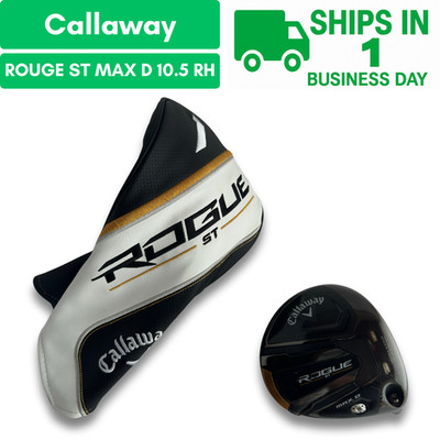 Callaway ROGUE ST MAX D 10,5 * Driver nur Kopf RH mit Headcover GEBRAUCHT SCH...
