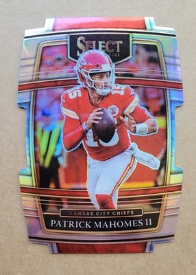 2021 Panini Select - Concourse Patrick Mahomes II #2 Silver Prizm Die-Cut