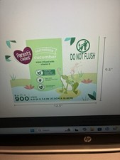 Parent's Choice Refreshing Cucumber Baby Wipes Infused with Vitamin E 900 Count