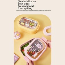 Leak Proof Stainless Steel Food Containers Lunch Box with Insulation Design