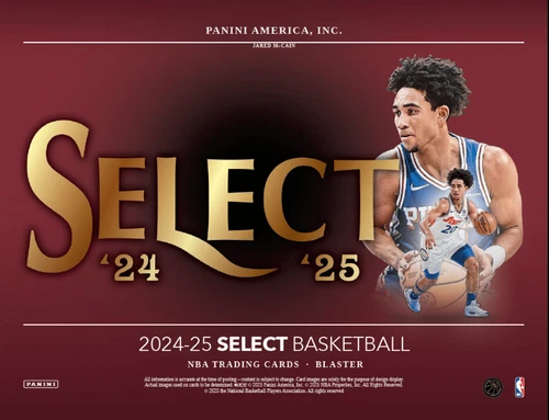 2024-25 Select Basketball Hobby Blaster Box - 6/27/25 Release Date