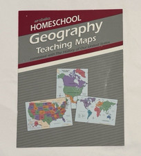Abeka - Geography Teaching Maps- Pre Owned