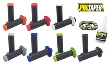 ProTaper Pro Series Clamp On Full Diamond Bar Grips-ADD GLUE/BLISTER BUSTERS!