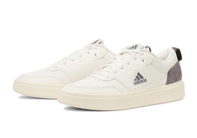 ADIDAS Tennis-New-Men's White/Charcoal Park St Athletic Sneakers-IH4744-Size 9