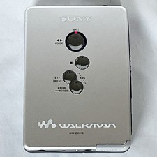 SONY WM-EX610 2000 Walkman Silver Vintage Cassette Player Tested From Japan