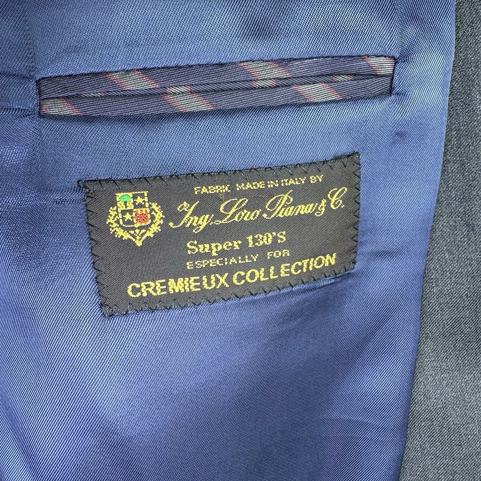 Daniel Cremieux Ing Loro Piana Special Selection Blazer  Suit Coat Mens Size 48R - Image 4 of 4