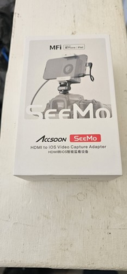 #ad #ad Accsoon SeeMo iOS HDMI Adapter Turn your Apple iPhone iPad into a monitor $94.99