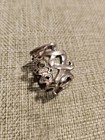 Tiffany & Co.  XO  Paloma Picasso Graffiti Ring 925 Sterling sz 10 — photo 8