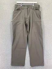 Duluth Flexpedition Relaxed Fit Cargo Pants Men’s 34x32 Gray Cargo Stretch 75291